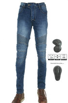 volero motorcycle riding jeans loose straight trousers mens motorcycle pants protective anti-fall pants