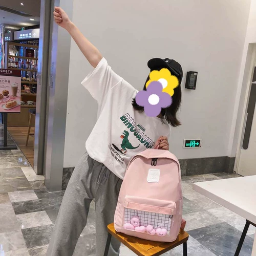 Сумка для школьников Hyuna Wind School Girls 'Студенты средней школы Корейская издание Ульзанг средней школы ученика средней школы Ins Ins Wind Начальная школа ученика