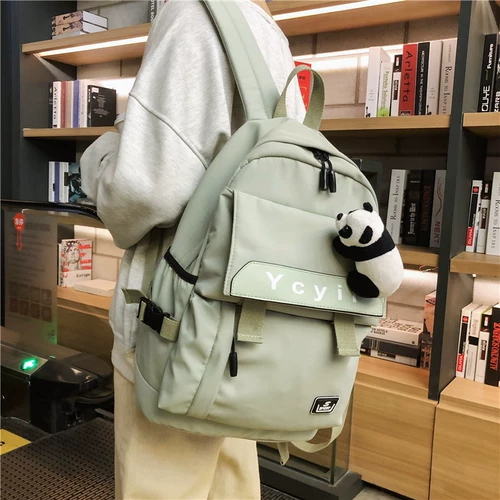 Школьная сумка Женская корейская версия ученика средней школы Harajuku Ulzzang Большой леса, древние ощущения древней школы, ученики начальной школы средней школы младшей школы