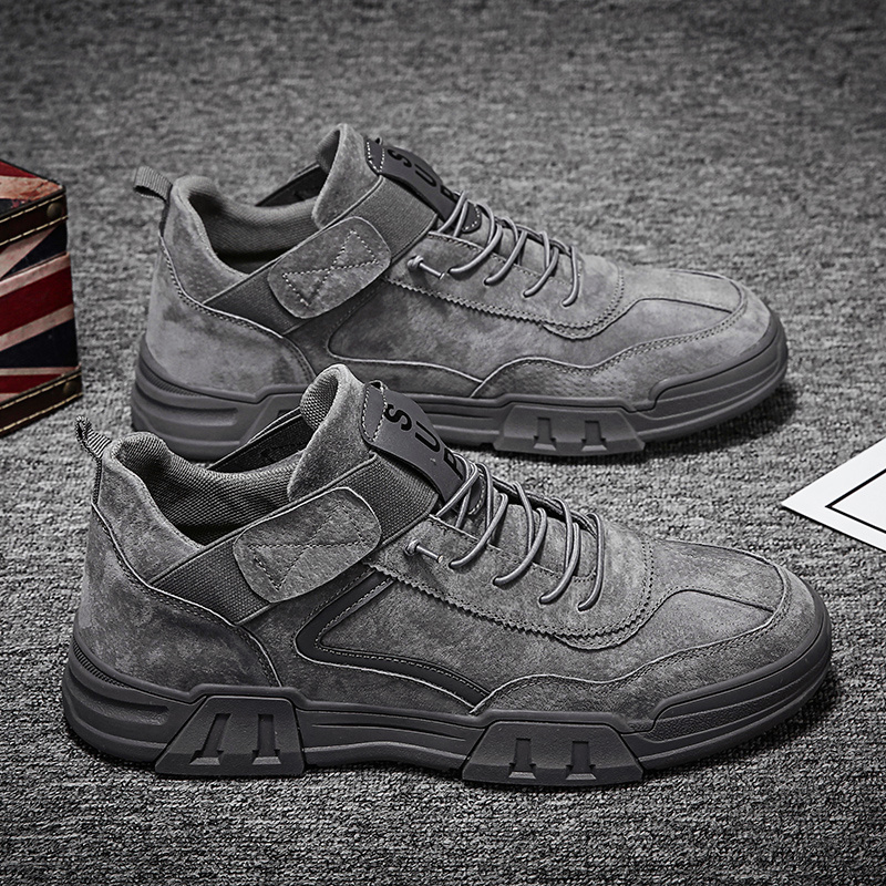 Labor Shoes Men's Anti-Slip Canvas Summer Breathable Deodorant Men's Shoes Light Abrasion Resistant Working Tide Shoes Worksite Shoes