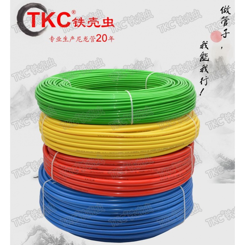 PA nylon tube Colour high-pressure high temperature trachea 4X0 75 6X1 8X1 10 121416mm acid-resistant oil tubing