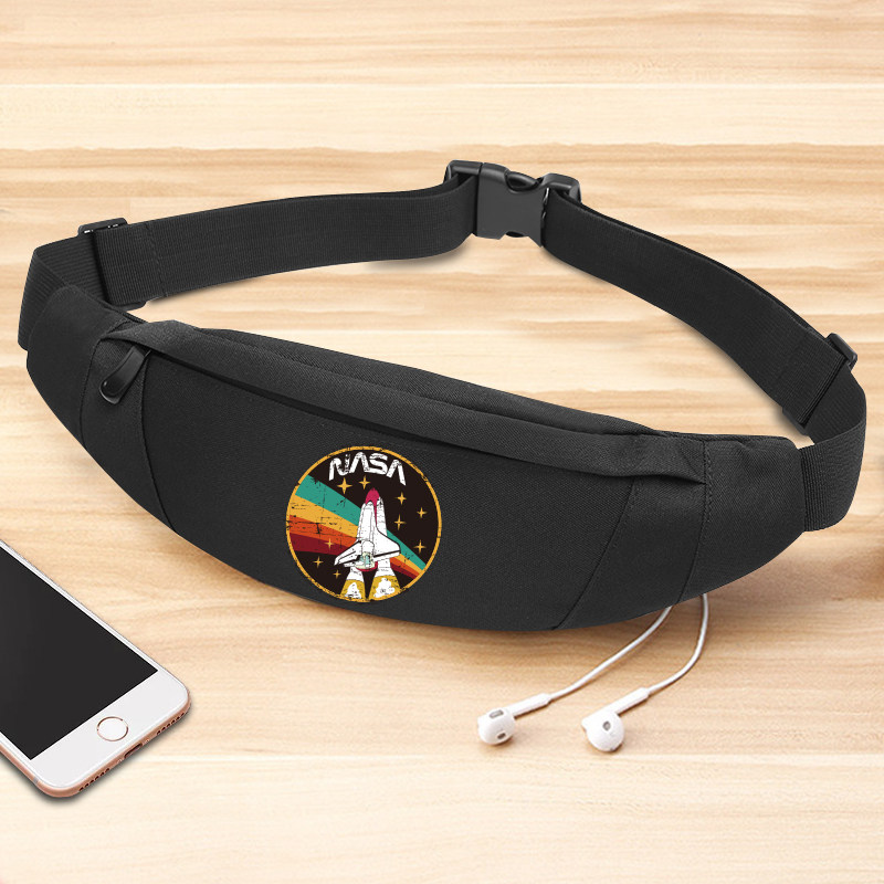 Satchel Ins casual sports Single-shoulder bag Purse Wave Signs Street Sloped satchel Women's Day Chest Bag Men Trend Fashion