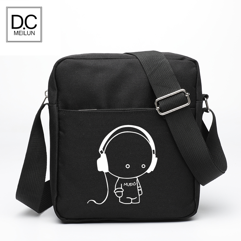 Day Ensemble Single Shoulder Bag Casual Junior High School Diagonal Satchel Korean version Student Jane Joins Mini ultra-fire satchel men