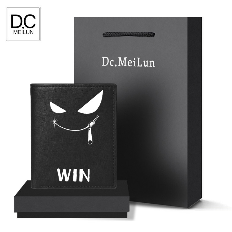 New card package anti-degaussing multi-blocking documents Anti-theft swipe card with large capacity Women ins cartoon Cartoon Wallet Man