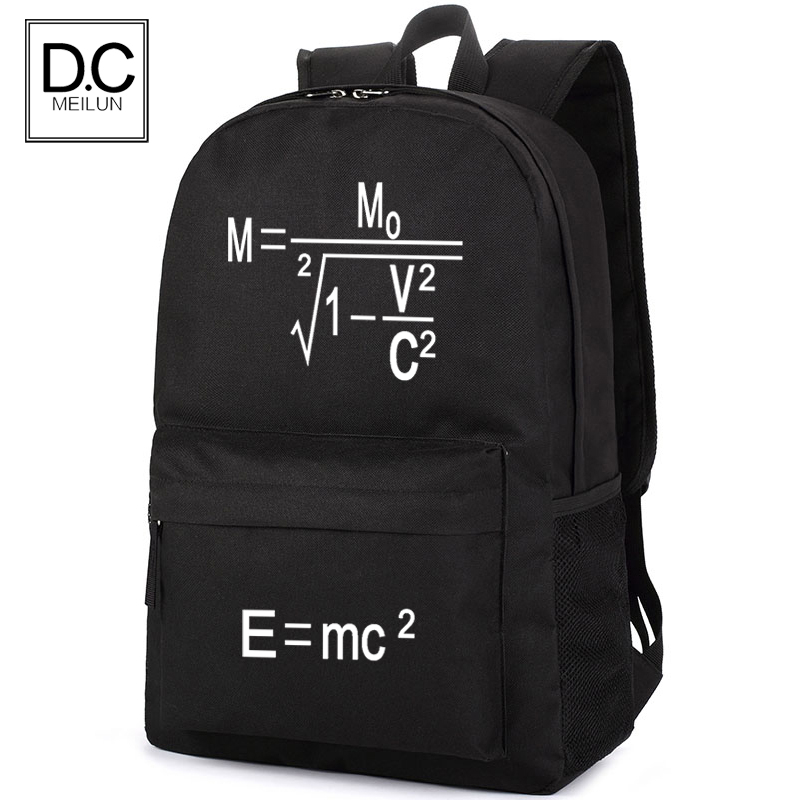 Men's black Scapegoat Junior High School Oxford Cloth College Student Male Students Han Prints After sports Bag Casual Creative Schoolbags