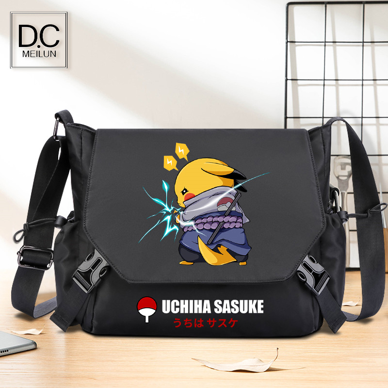 Tooling texture Shoulder Bag Men's Single Shoulder Bag Sports Commuter Function Wind Skew Satchel Wide Shoulder Strap Ultra Light Multifunction Satchel