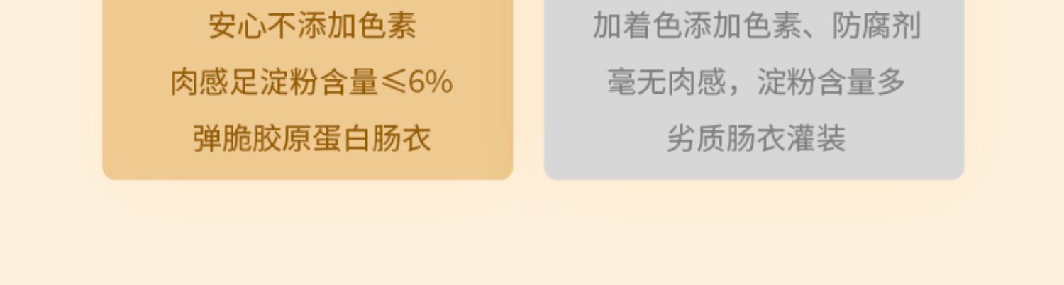 【含肉量≥80%】20根2斤火山石地道肠