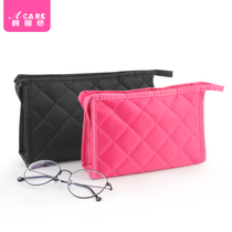 acare cosmetic bag female portable small portable cosmetic bag simple travel Large Capacity Storage ins same Portable