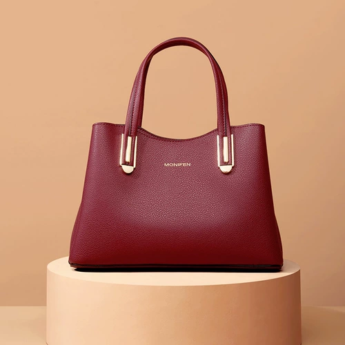 Вместительная и большая сумка через плечо, барсетка, из натуральной кожи, подарок на день рождения