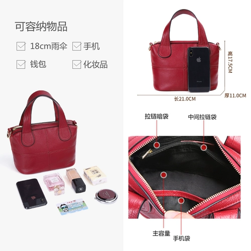 Кожаная сумка через плечо, летняя небольшая сумка, барсетка, коллекция 2022, воловья кожа, из натуральной кожи