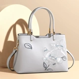 Вместительная и большая сумка через плечо, китайский стиль, с вышивкой, из натуральной кожи, подарок на день рождения