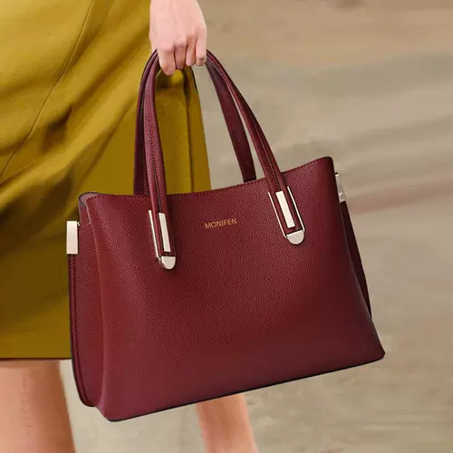 Сумка через плечо на день матери, барсетка, вместительные и большые красные свадебные туфли, подарок на день рождения, из натуральной кожи