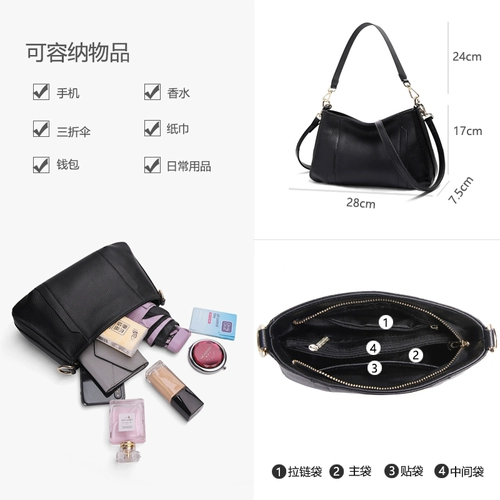 Сумка через плечо для матери, небольшая сумка, кожаная сумка на одно плечо, из натуральной кожи, воловья кожа, подарок на день рождения