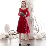 Вечернее платье, бордовое молодежное платье, коллекция 2023, подходит для подростков