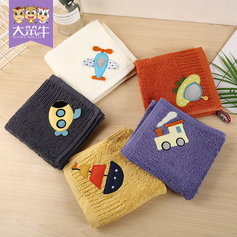 Minimalist pure cotton wipe hand towels full cotton Absorbent Hanging Children Towel Kitchen Toilet Ravioli Wipes Small hand towels 