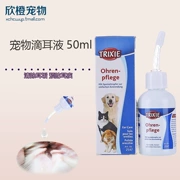 Teresa giải pháp chăm sóc tai làm sạch chất lỏng mèo và chó phổ tai nhỏ giọt 50ml ngăn ngừa điếc rõ ràng ráy tai - Cat / Dog Beauty & Cleaning Supplies