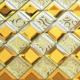 Хрустальная стеклянная мозаичная плитка бесшовная самооценка