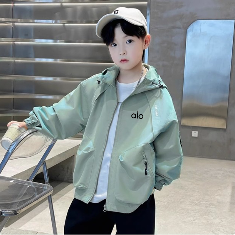 Brand Genuine Children's Spring Jacket for Boys 2026 Spring and Autumn New Style Cool Trendy Casual Jacket Top for Older Children