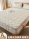 Class a Pure Cotton Washed Cotton Fitted Sheet Single Piece 100% Cotton Quilted Bed Cover Mattress Protector Full Wrap Non-Slip Cover