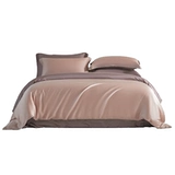 Двусторонний летний шелковый комплект, кровать, простыня, пододеяльник, покрывало, 100 шт, 4 предмета