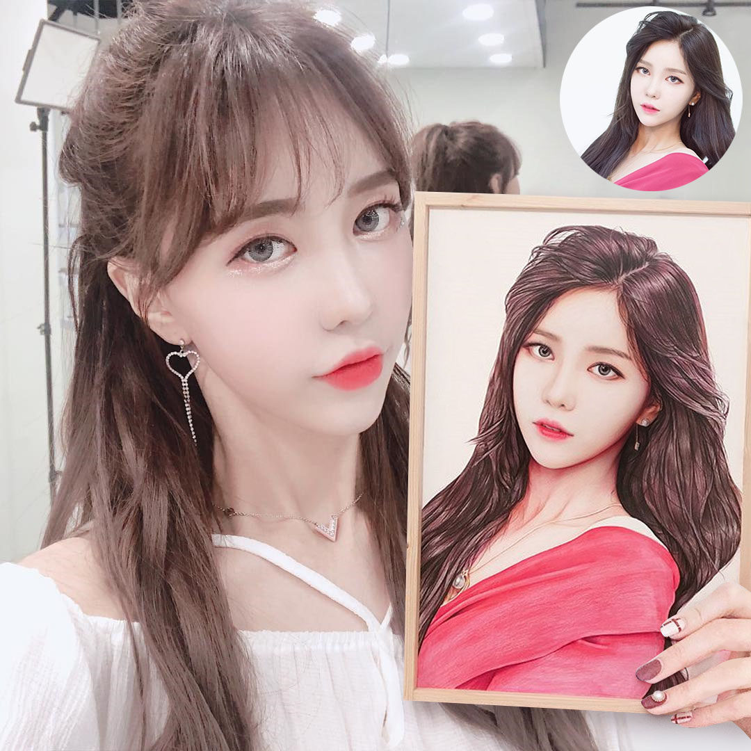 Smart portrait customized live-person photographic characterPortrait painting portrait portrait pencil painting painting