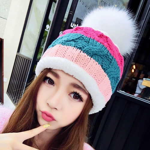 Демисезонная удерживающая тепло шерстяная вязаная шапка для влюбленных, в корейском стиле, семейный стиль