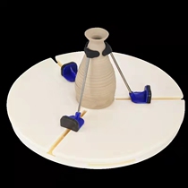 Pottery adobe clip automatic looking for center repair adobe deity chuck lederm special tool