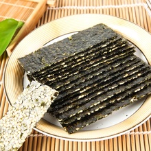 芝麻夹心即食海苔零食40g*5罐