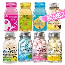 (Buy 6 Hair 8) Qifeng vitamin C clear mouth lozenges mints 39g lemon breath fresh sugar 4