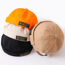 Thin hat cornice-free melon skin hat Landlord hat Male street hip hop hat Female rogue hat Sailor Yuppie hat