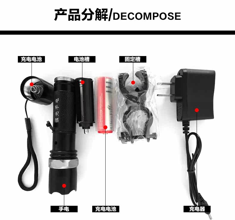 Eclairage pour vélo - phare - Ref 2398662 Image 4