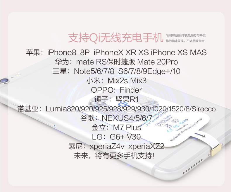 Bộ sạc không dây ma thuật 2 thế hệ siêu mỏng sạc kho báu nhỏ gọn cầm tay mini dễ thương Sakura làm đẹp mạng màu đỏ với đèn flash nhanh 10000 mAh sáng tạo sạc điện thoại di động dung lượng lớn từ tính - Ngân hàng điện thoại di động giá cục sạc dự phòng