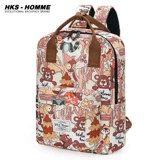 Мультяшный ранец, сумка через плечо, рюкзак, сумка для путешествий для школьников, водонепроницаемый ноутбук, подходит для студента, для средней школы