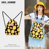 HKS-HOMME Милый рюкзак, сумка через плечо, мешочек, спортивная сумка, сумка для путешествий, на шнурках