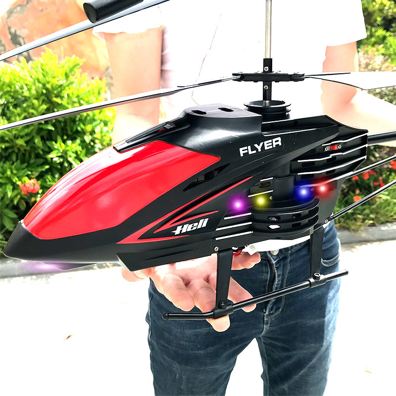 RC airplane children's toy super large drop resistant charging drone helicopter primary school boy birthday gift