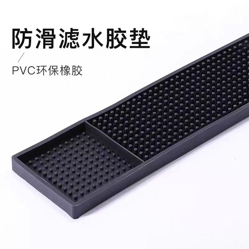 Golden Quality Wine Bar bar Mat Rubber Bar Mat Rubber Bar Cocktail Waterproof Mat mat Anti Slip Bar Cup Mat Hot Sell