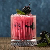 Импортная классическая стеклянная крышка для стакана для виски, толстое донышко