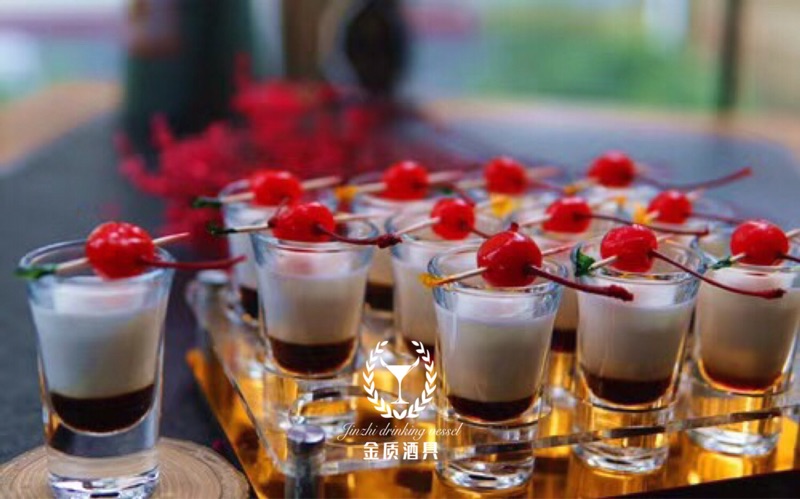 Gold Quality Wine With Thickened Common Glass Bullet Cups Shot Spirits Glasses White Wine Glass Mouthpieces B52 Cocktails