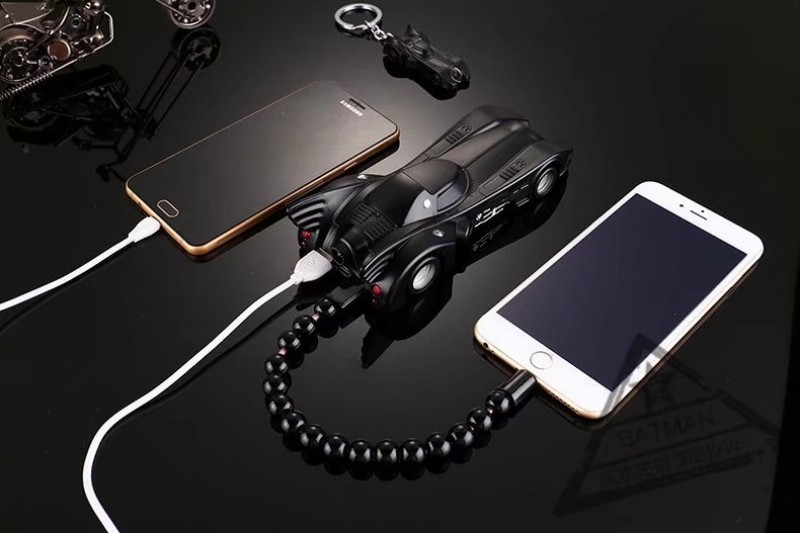 Mát dung lượng lớn nam cá tính sáng tạo điện thoại di động sạc kho báu phổ light-emitting Samsung của Apple Anzhuo Hua Chao - Ngân hàng điện thoại di động sạc dự phòng laptop