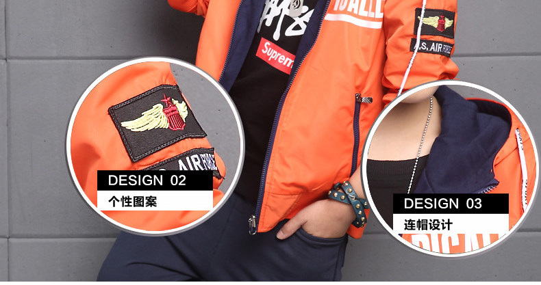 Blouson pour garcon en mélange - Ref 2158635 Image 13