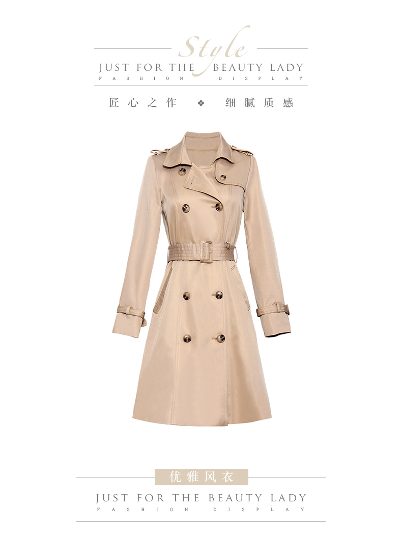 Trench pour femme en Polyester - Ref 3226321 Image 9