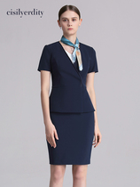 High-end professional suit Women in summer suits Suits Dress Greet Guests Reception Tooling Sales of the Beauty House Work clothes