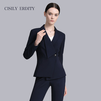 Real Estate Consultant Small Suit Womens Suit Business Clothes Set Hotel Overalls Work Clothes Small Suit Jacket Womens Dress