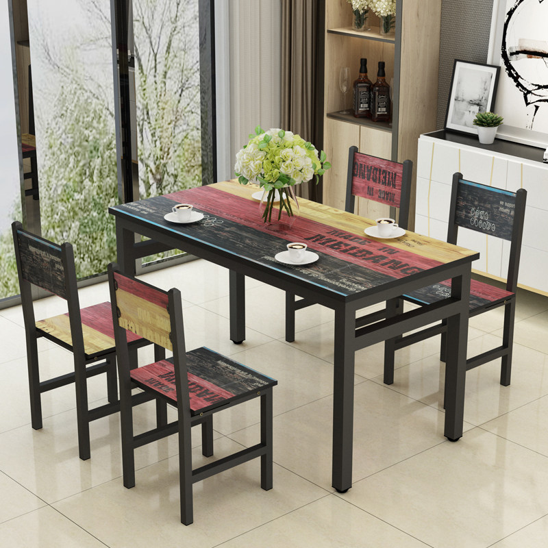 Custom Modern Minima Snack Snack Snack Restaurant Hotel Cafeteria Dining Room Dining Room Table Chairs Combined Cafe Dining Room Table Table And Chairs