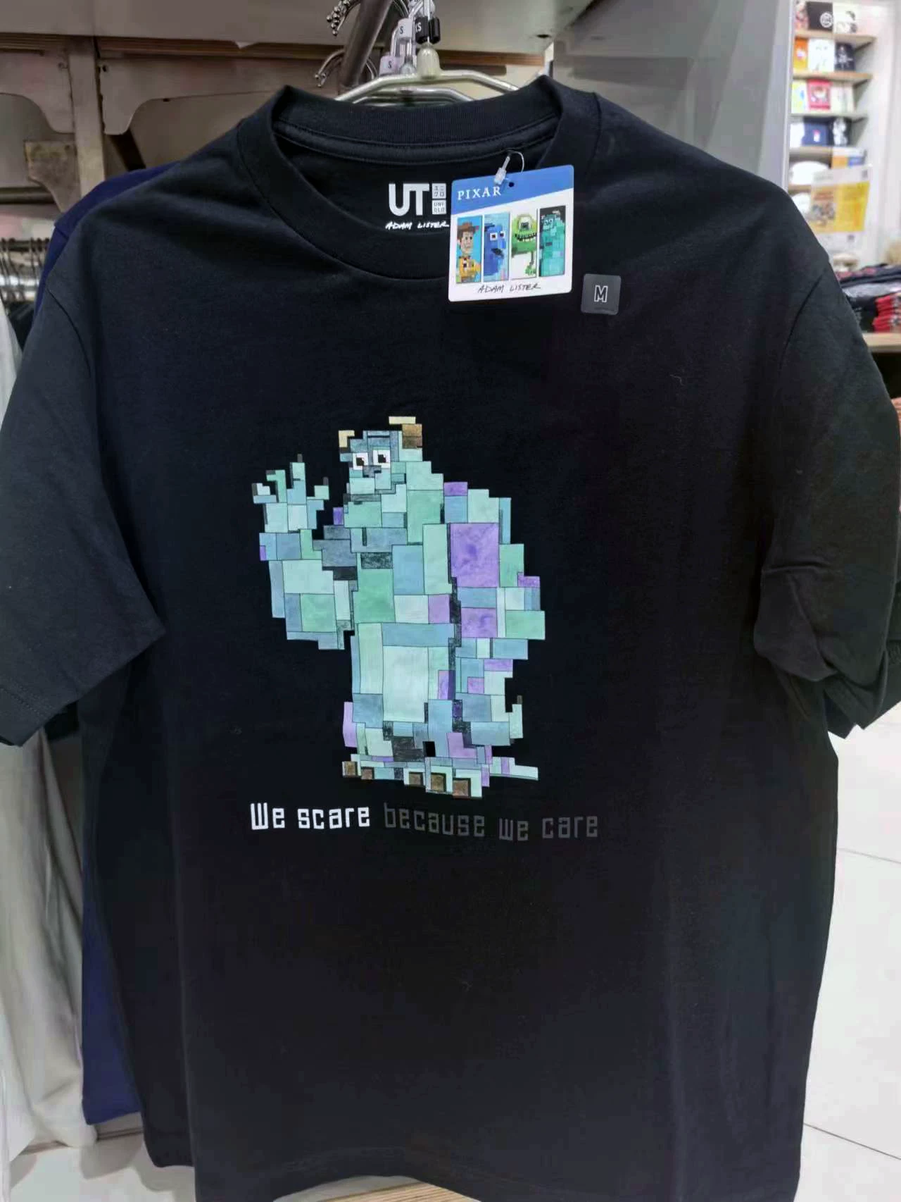 UNIQLOUniqlo ко-бренд Pixar Cars Toy Story Buzz Lightyear Woody короткая футболка