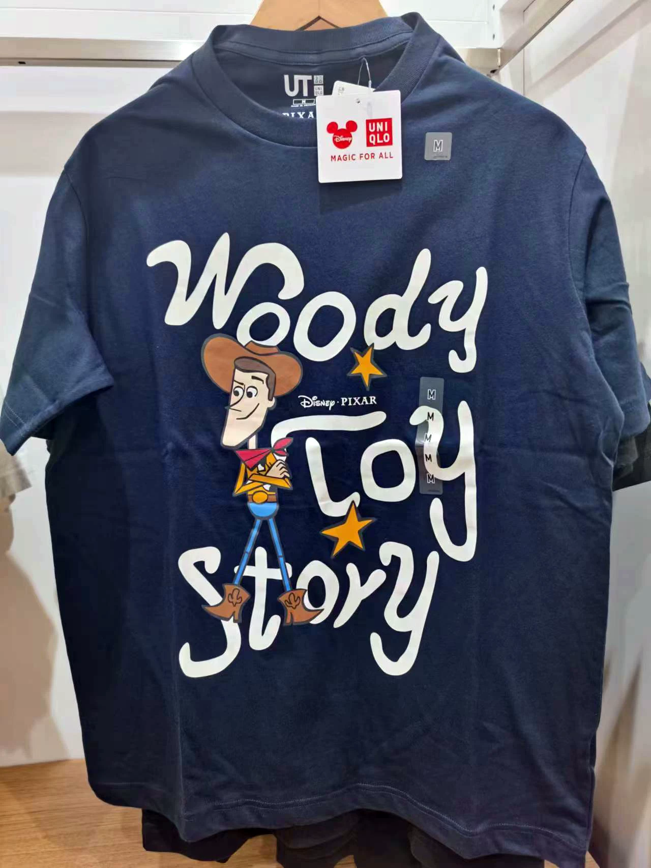 UNIQLOUniqlo ко-бренд Pixar Cars Toy Story Buzz Lightyear Woody короткая футболка