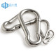 304 stainless steel carabiner quick-hang spring buckle connection hook belt ring spring hook safety buckle connection ring hook rope buckle