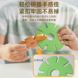 Большая головоломка, конструктор, детская игрушка для мальчиков и девочек для детского сада, со снежинками, подарок на день рождения