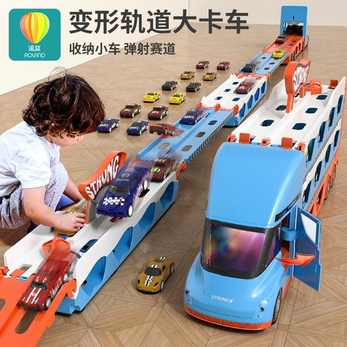 Трансформер, гоночный автомобиль, метро, грузовик, игрушечная машина, игрушка для мальчиков, 6 лет