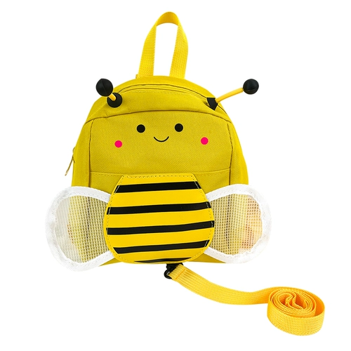 Летний мультяшный детский школьный рюкзак, маленький картхолдер для детского сада с поводком, 12 лет